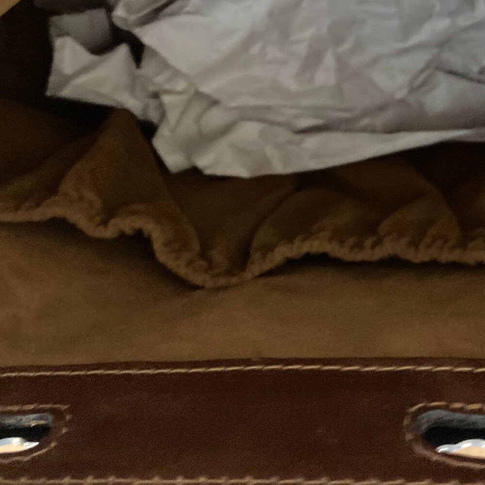 Patricia Nash Brown Leather Tote Bag - Picture 9 of 9